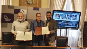 Firma del convenio de colaboración con Diputación para 2023