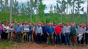 Jornada Biopoptech con populicultores en Carrizo de la Ribera (León)